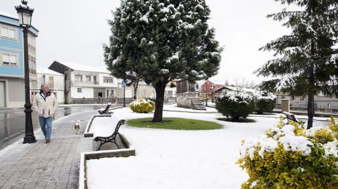 Nieve en Guitiriz