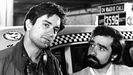 Martin Scorsese, junto a Robert de Niro en el rodaje de 'Taxi Driver'