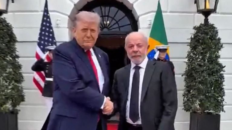 Trump y Lula rebajan, a puerta cerrada, las tensiones entre EE.UU. y Brasil