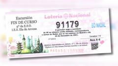 Documentado. Las 117 participaciones estn aportadas a la causa, igual que los cheques que Quiroga y su mujer cobraron en su entidad bancaria, y las actas rellenadas por los padres donde se recogen las numeraciones de cada boleto entregado por ambos.