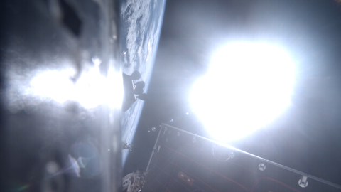 �ltima imagen cercana de la Tierra captada durante la inyecci�n translunar