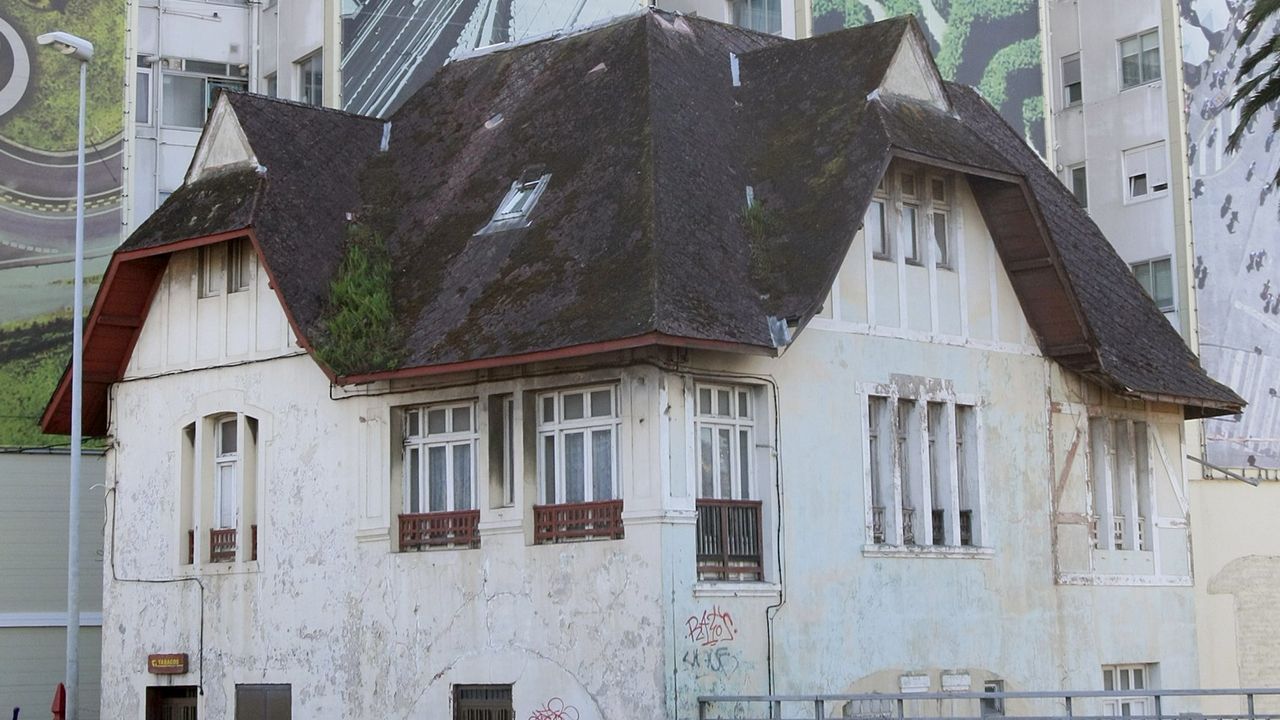 La casa Carnicero diez a�os antes del incendio.