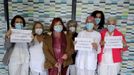 Un grupo de celadoras de Montecelo denunciaron que se habia vacunado contra el covid a trabajadores que no eran de primera lnea 