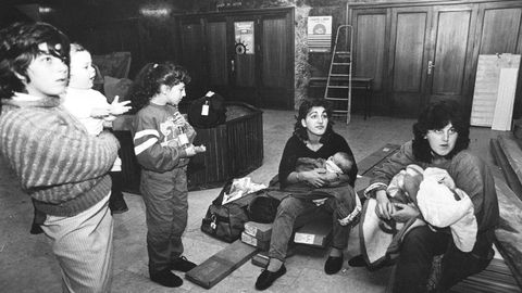 Afectados por la evacuación de Fisterra tras el suceso