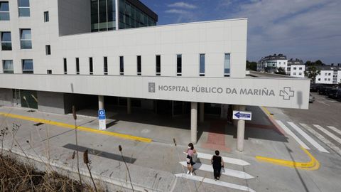 Imagen de archivo del Hospital Público da Mariña, en Burela