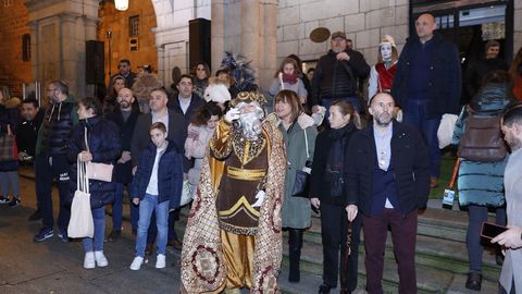 Los Reyes Magos llenaron de ilusin la provincia de Ourense 