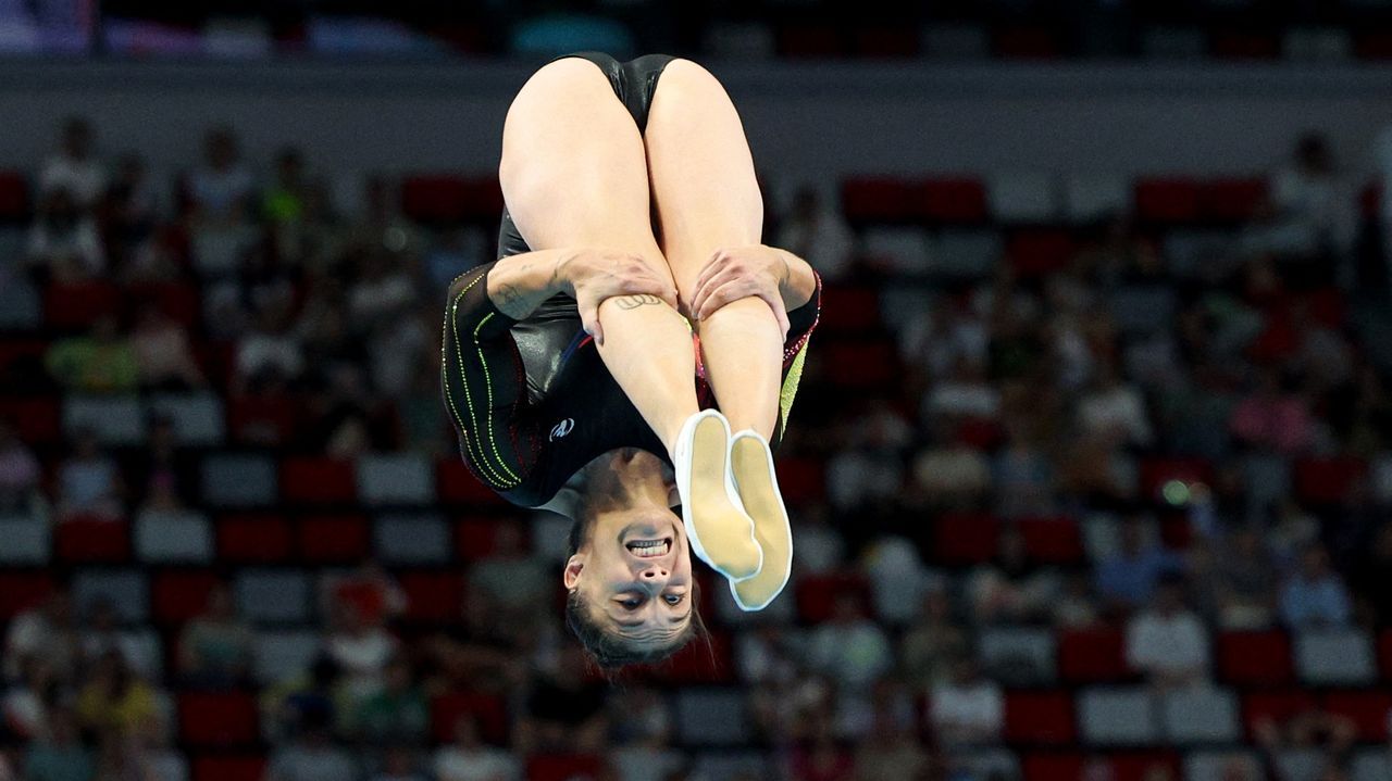 Garrido, en un partido del ltimo tramo liguero