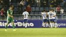 Gol Tenerife Real Oviedo Heliodoro Rodriguez Lopez.Los futbolistas del Tenerife celebran el primer gol del partido