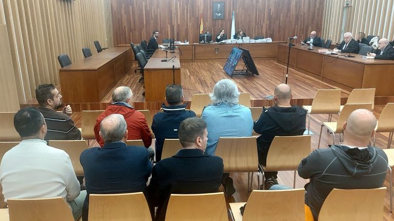 Aplazan el juicio a la banda de fabricantes de narcolanchas de Vigo por la indisposición de un abogado