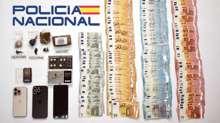 La Policía desarticula el punto de venta de droga «más activo» de Ferrol