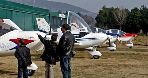 El aerdromo de Godos, en una imagen del 2012, est en proceso de legalizacin tras un conflicto de nueve aos. 