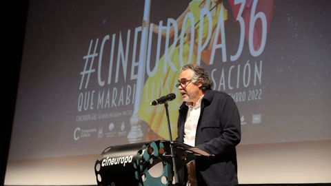 Presentación de la pasada edición de Cineuropa.