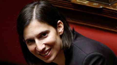 The new leader of the Italian left center Elly Schlein