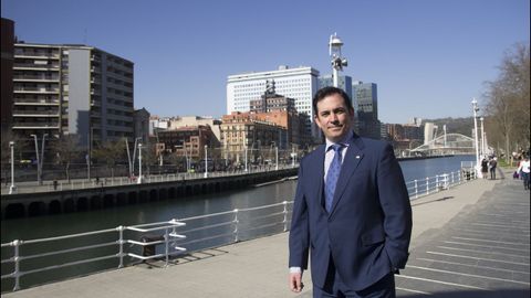 Bilbao.Asier Abaunza es el teniente de alcalde y responsable de Urbanismo del Ayuntamiento de Bilbao, donde gobierna, desde 1979, el PNV