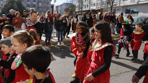 Desfile infantil del colegio Divino Maestro