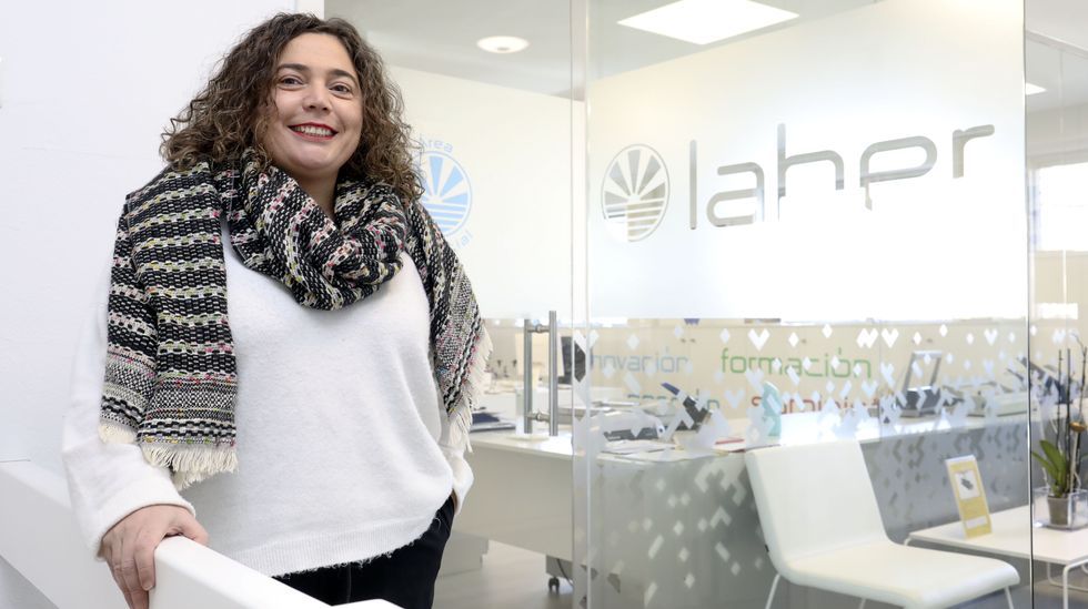 Iria Antas, responsable de recursos humanos de la empresa Laber