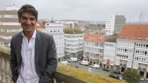 Jorge Surez, candidato de Ferrol en Comn