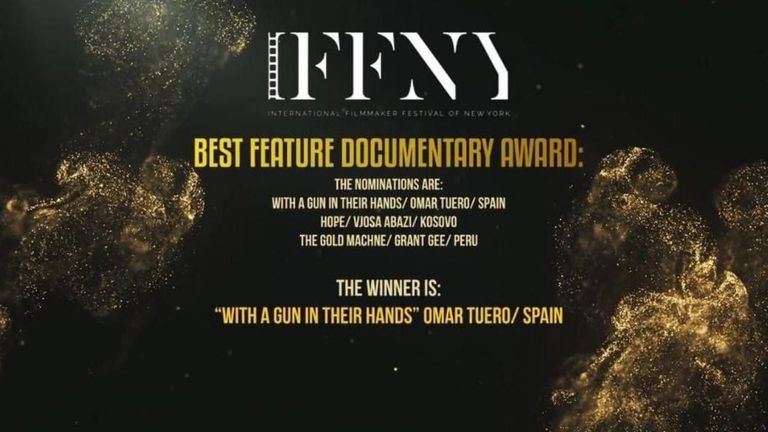 El documental «A mano armada» , ganador del International Filmmaker Festival of New York