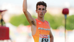 Manu Bea en la Copa de Europa de Naciones