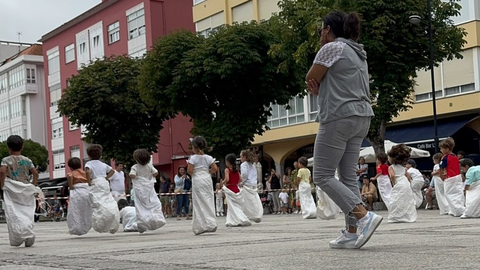 Actividades infantiles organizadas en Cedeira.