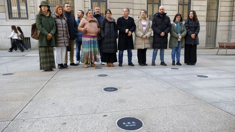 Unidad política en Pontevedra ante las placas que recuerdan a las víctimas: «Temos que aportar todos algo e seguir visibilizando»