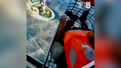 Evacuado en el Pesca 1 un marinero herido a 20 millas de las islas C�es.