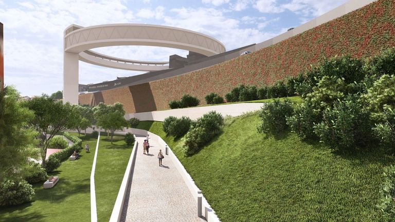 El Concello de Vigo proyecta parques y ascensores para integrar la AP-9 entre Isaac Peral y Alfonso XIII