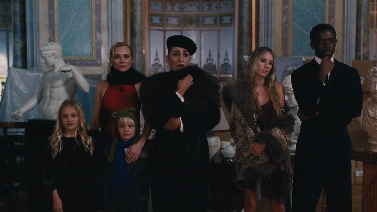 El cortometraje navideño «Le Dîner».Instantes previos a la primera proyección de este jueves de la sección Latexos