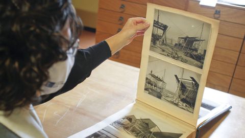 Adems de 25000 de planos de Astano, el archivo de Exponav tambin custodia 67.000 fotografas del astillero fens