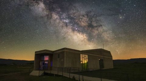 Centro astronómico de Pena Trevinca.