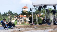 Trump viaj a su mansin de Palm Beach, Florida, para pasar el da de Accin de Gracias