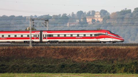 Tren con el que Trenitalia explotar lneas de alta velocidad en Espaa