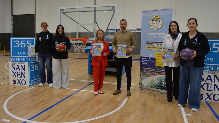El Celta de Baloncesto fija en Sanxenxo su campus interno