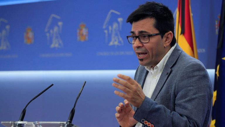El diputado de En Comú Podem Gerardo Pisarello