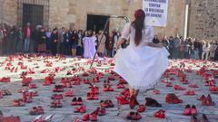 Actuacin contra la violencia machista en Cceres.