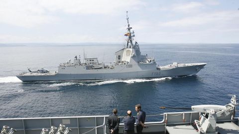 Maniobras de la OTAN en el litoral gallego