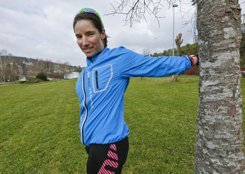 La triatleta lucense Aida Valio quiere terminar el grado de enfermera y darse un tiempo. 