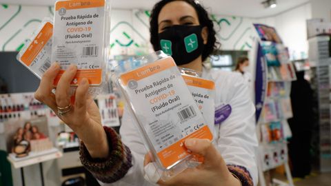 Las farmacias distribuirán gratis hasta el día 24 los test de antígenos para niños de 5 a 11 años