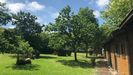 Una vista general de la finca del camping Amaido, en San Tirso de Abres