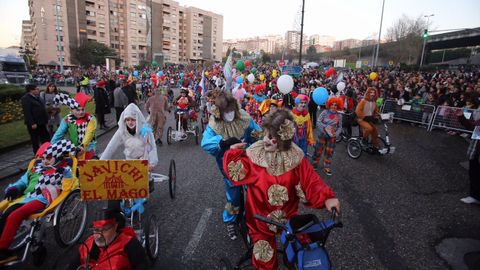 Cabalgata de los Reyes Magos en Vigo