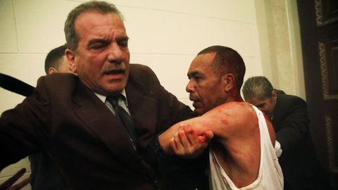 El diputado de la oposición Luis Stefanelli, uno de los heridos en el asalto