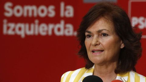 La exministra de Cultura Carmen Calvo ser la vicepresidenta del Gobierno y ministra de Igualdad 