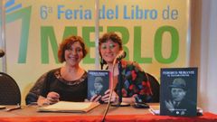 Ana Martínez de Loredo en la Feria del Libro de Merlo, en el pasado mes de septiembre.