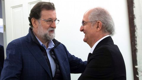Antonio Ledezma, recibido por Mariano Rajoy