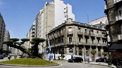 Imagen de archivo de la calle Oporto, en el entorno de Rosalía de Castro