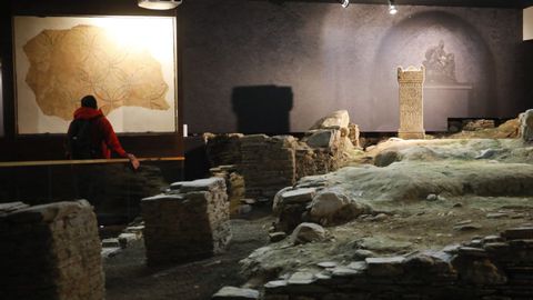 Museo romano Domus de Mitreo, en Lugo.