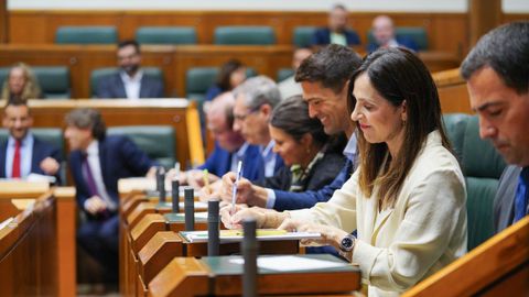 Tejera, presidente del Parlamento vasco recin constituido