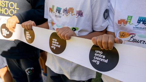 Carrera solidaria �La Vuelta al Cole�, organizada por la Fundaci�n Unoentrecienmil