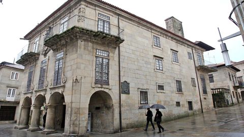 Edificio Garca Flrez, que forma parte de la manzana del Museo de Pontevedra