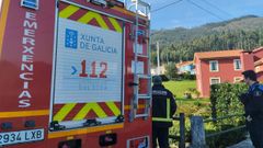 Al lugar se desplazaron efectivos del GES y la patrulla de la Policía Local de Ortigueira